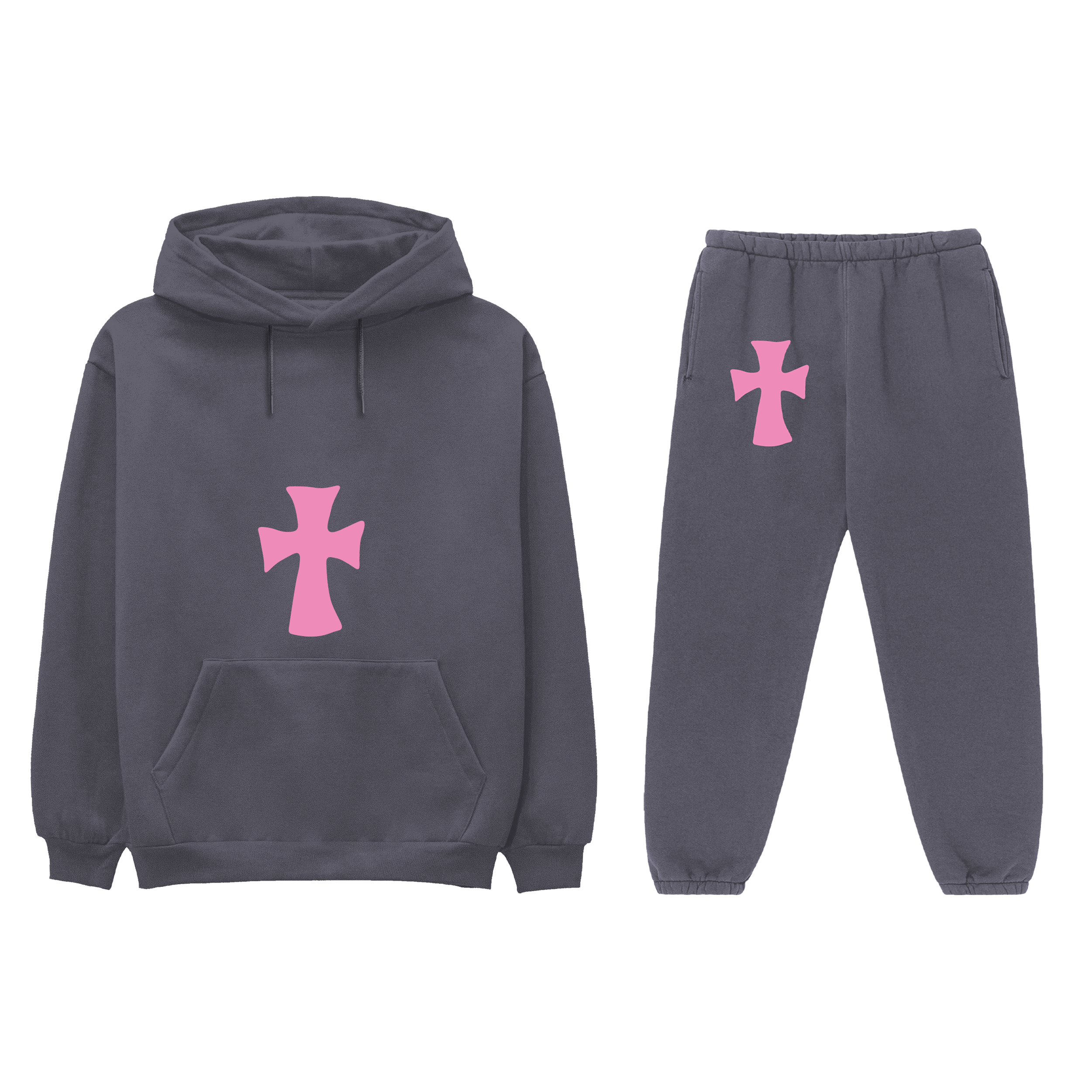 Pink Cross Hoodie and Sweats – Lil Uzi Vert Pink Cross Hoodie and Sweats – Lil Uzi Vert