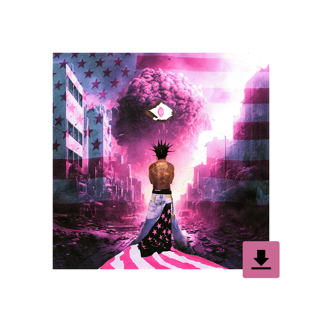 Lil Uzi Vert Pink Tape New Album Official Feature Home Decor