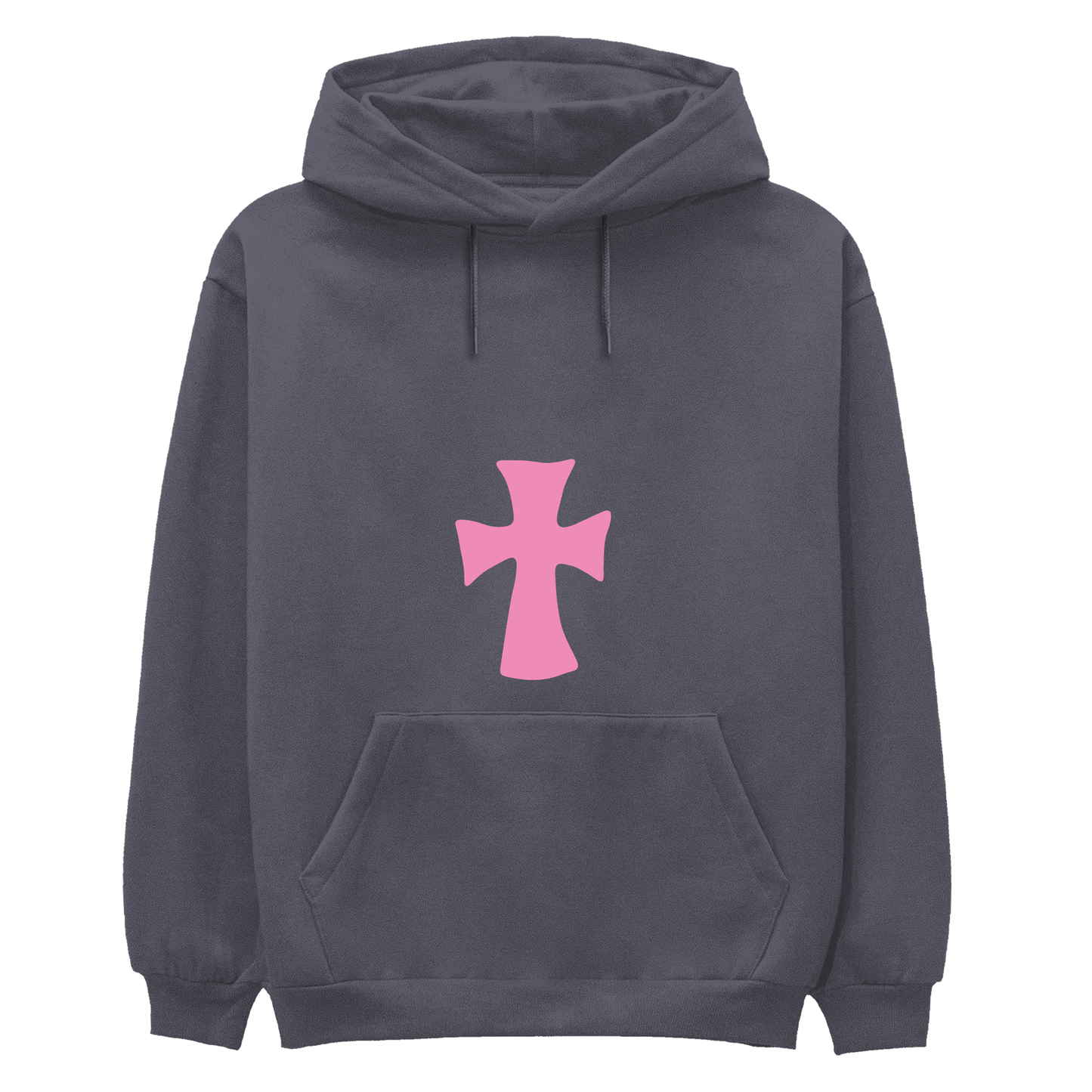 Pink Cross Hoodie